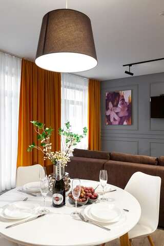 Апарт-отели AUSTRIAN APART HOTEL Львов Апартаменты Делюкс-12